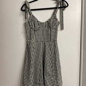 New Checkered Dress